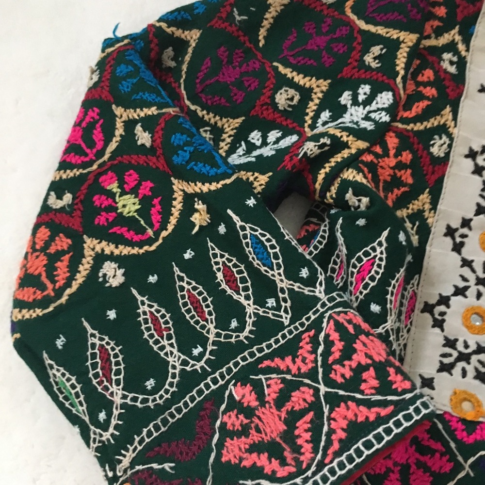 Girls Embroidered Jacket - Picture 4 of 6